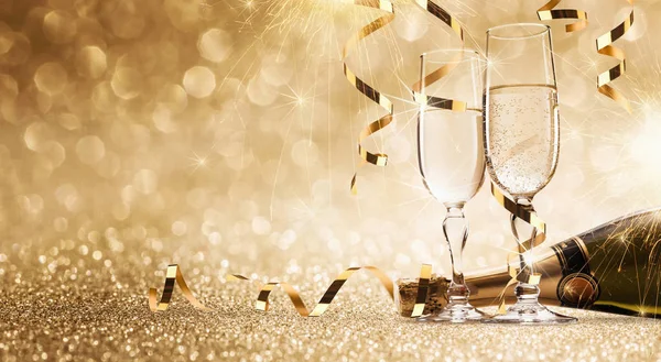 New years eve celebration background - Stock Image - Everypixel
