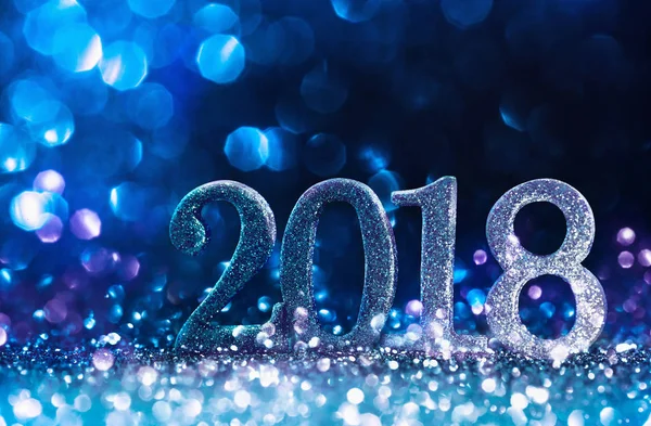 Gelukkig Nieuwjaar 2018 — Stockfoto