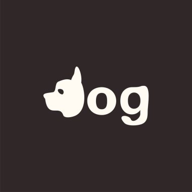 logo kelime köpek
