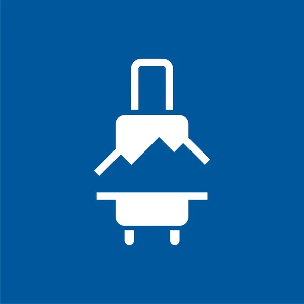 Logotipo do vetor para empresa de viagens — Vetor de Stock