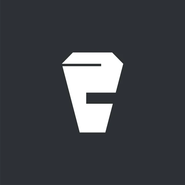 Logo mit Tasse Kaffee. — Stockvektor