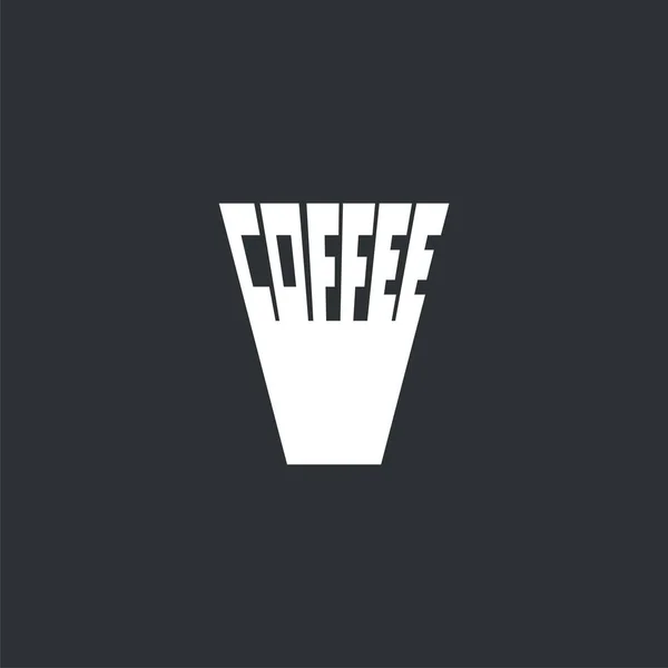 Λογότυπο με φλιτζάνι καφέ. — Διανυσματικό Αρχείο
