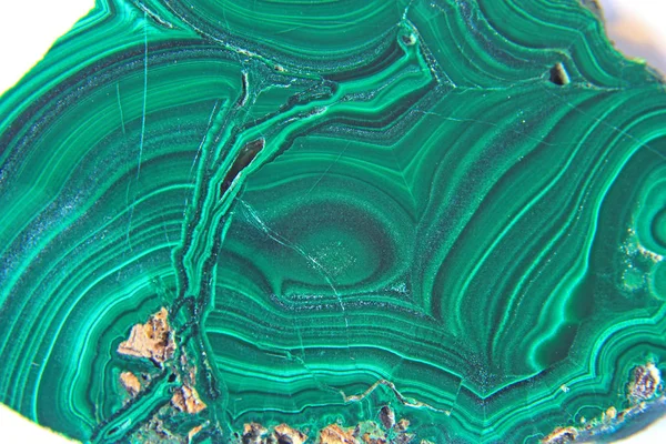 Malachite Carbonate mineral — Stock Photo, Image