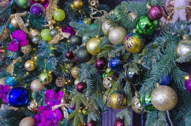 Noel iç mimarisi, Noel süslemeleri. Yeni yıl tatili için hazırlıklar.