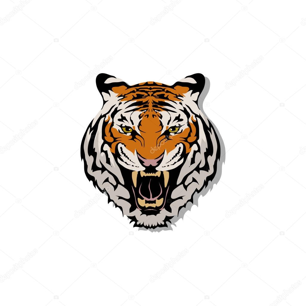Vector Image tiger logo emblem — Stock Vector © storozhukviktorka.gmail