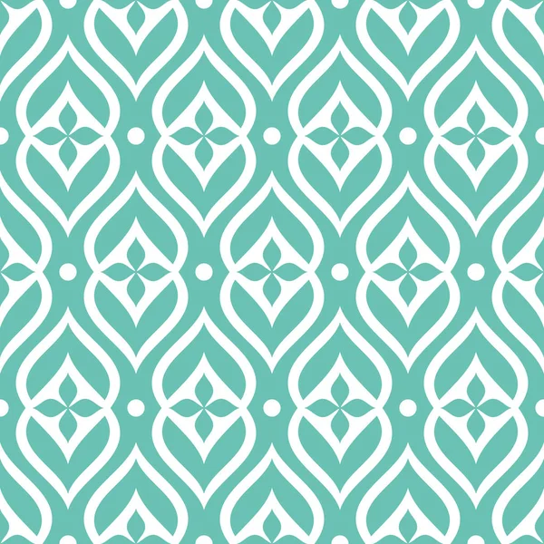 Patrón ornamental sin costura — Vector de stock