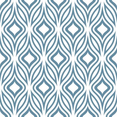 Soyut, pürüzsüz süs deseni