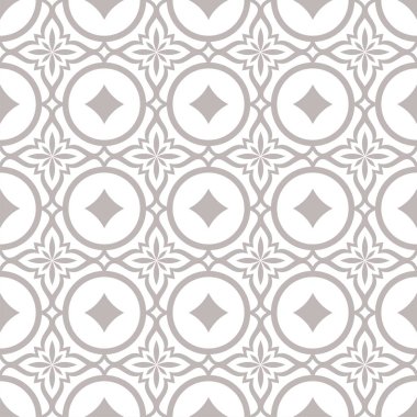 Soyut, pürüzsüz süs deseni