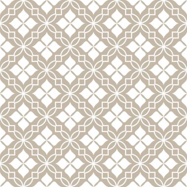 Soyut, pürüzsüz süs deseni