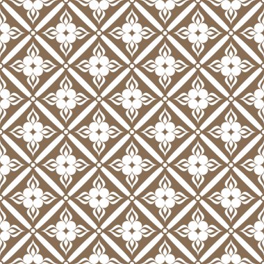 Kusursuz süs desenli vektör çizimi