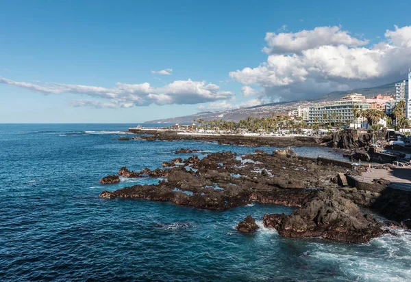 Küste von puerto de la cruz — Stockfoto