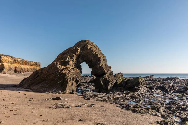 Formação de rocha de Arca (Pointe du Payre, França ) — Fotografia de Stock