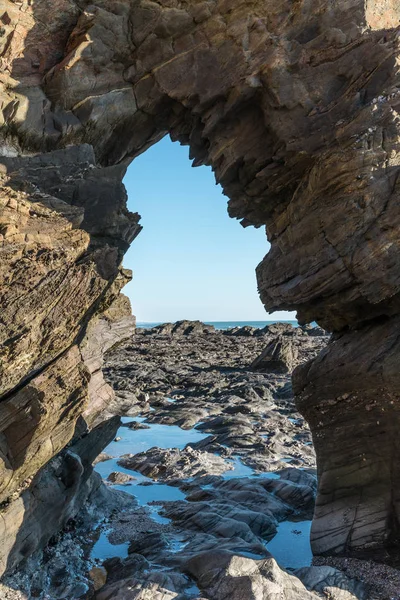 Ark rock formation (Pointe du Payre, France) — 图库照片