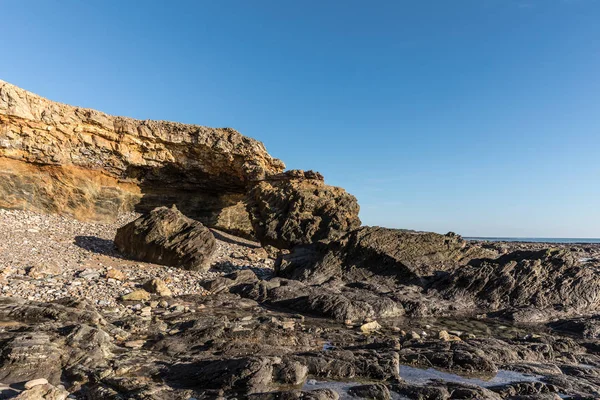 Formación de rocas (Pointe du Payre, Francia) ) — Foto de Stock