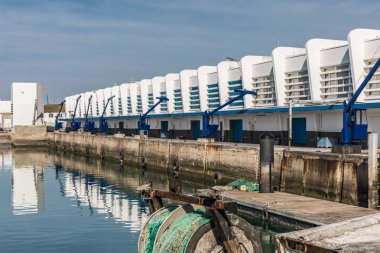 Les Sables d'Olonne balık Müzayede