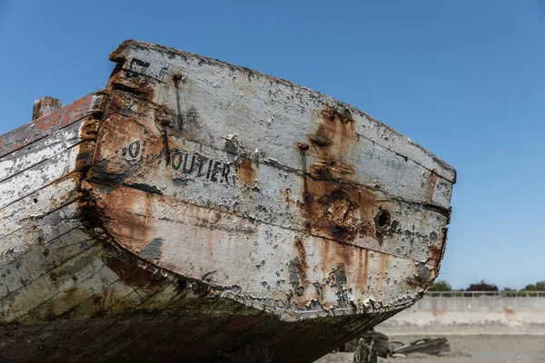 Destruir no cemitério do barco — Fotografia de Stock