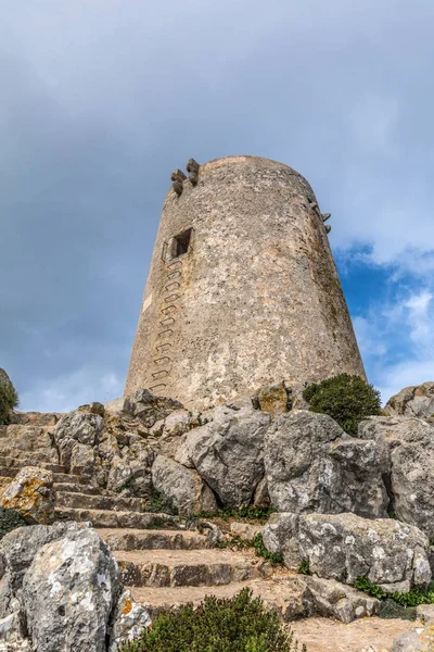 Albercutx watchtower in Pollenca