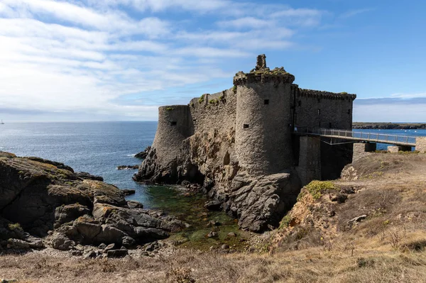 Antigo Castelo Yeu Island Vendee França — Fotografia de Stock
