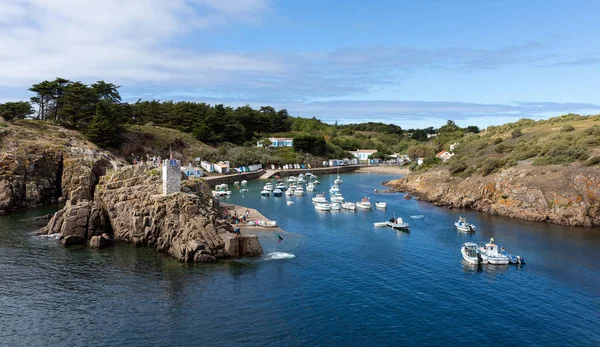 Haven Van Meule Het Eiland Yeu Vendee Frankrijk — Stockfoto