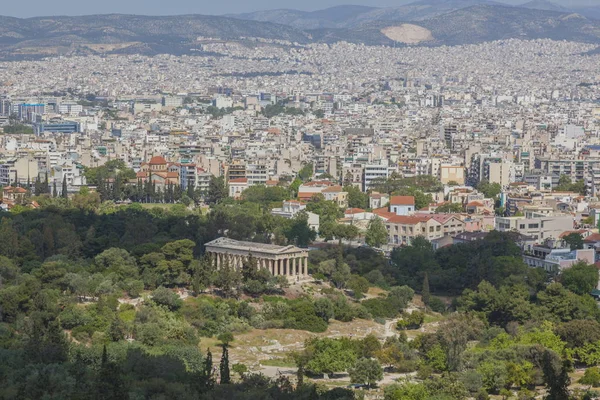 Vistas Mañana Atenas Grecia — Foto de Stock