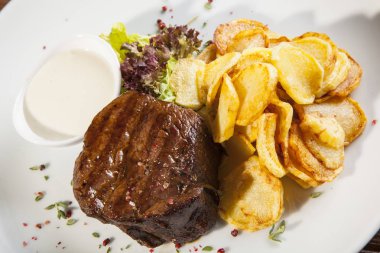 Patates püresi ile et