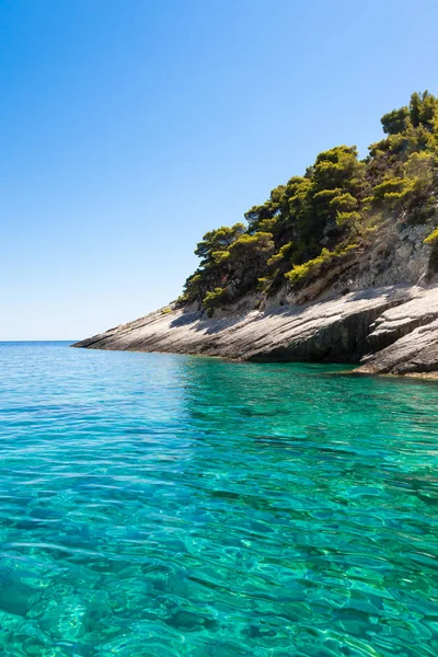 View of  Keri blue caves  in Zakynthos (Zante) island, in Greece — Stock Photo, Image