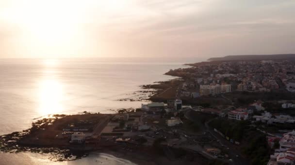 Vista Aérea Ciudad Praia Santiago Capital Cabo Verde Cabo Verde — Vídeo de stock