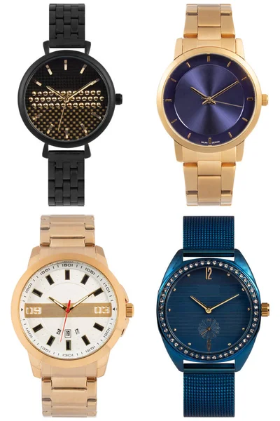 Bilek izleme ön konumu beyaz arkaplan üzerinde izole.