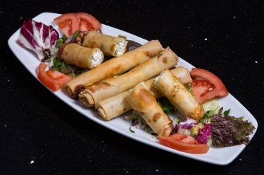 Peynirli Türk Borek Muska Boregi. Lezzetli Patty..