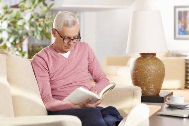 Son sınıf öğrencisi kitap okuyor.