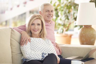 Sevgi dolu üst düzey çift portre 