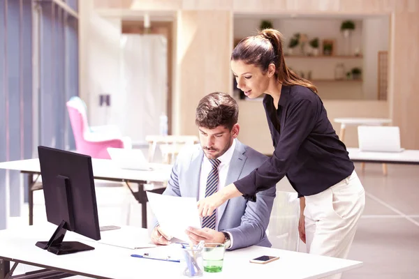 Business meeting in the office — Stock Photo, Image