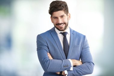 Profesyonel genç adam portresi 