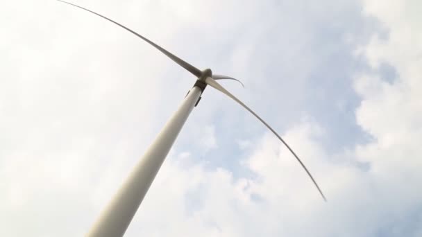 Ветряная электростанция — стоковое видео