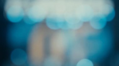 bokeh yanıp sönen bir ışık