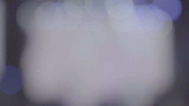 bokeh d'une lumière clignotante 