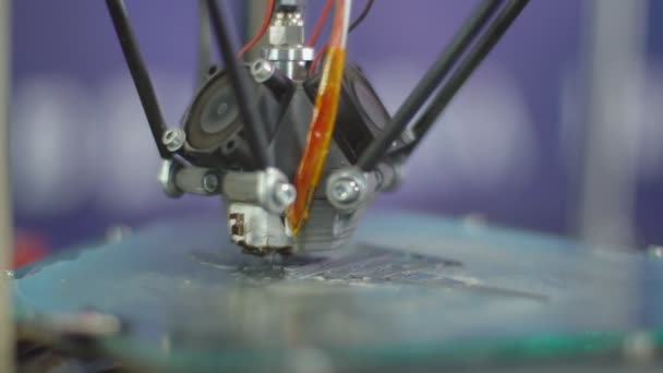 Imprimanta de imprimare 3D — Videoclip de stoc