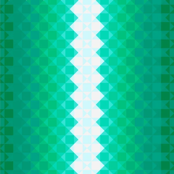 Patrón colorido con cuadrados verdes — Vector de stock