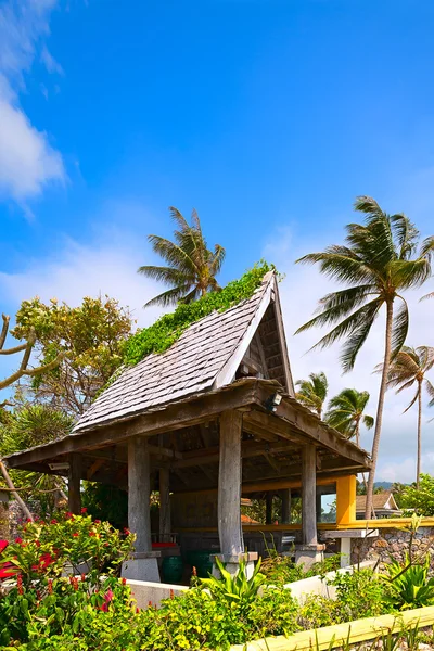 Pavillon aus Holz, Thailand — Stockfoto