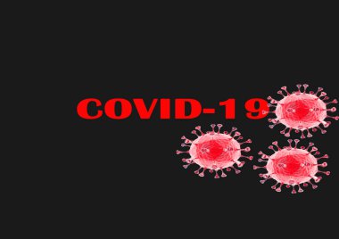 Coronavirus 2019. Tüm dünyada hastalık ve ölüm var. Virüs, salgın, hastalık, ölüm, salgın, karantina, kendini izole etme.