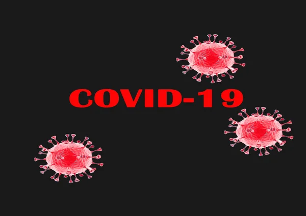 Coronavirus 2019 Хвороби Смерть Всьому Світу Вірус Епідемія Хвороби Смерть — стокове фото