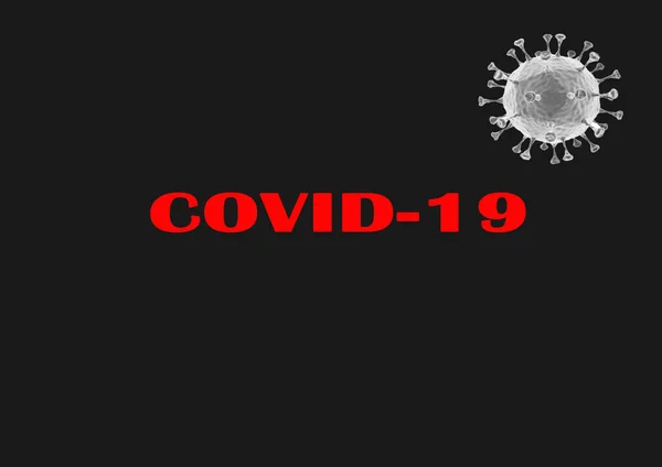 Coronavirus 2019 Enfermedad Muerte Todo Mundo Virus Epidemia Enfermedad Muerte —  Fotos de Stock