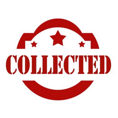 Toplanan-kırmızı pul