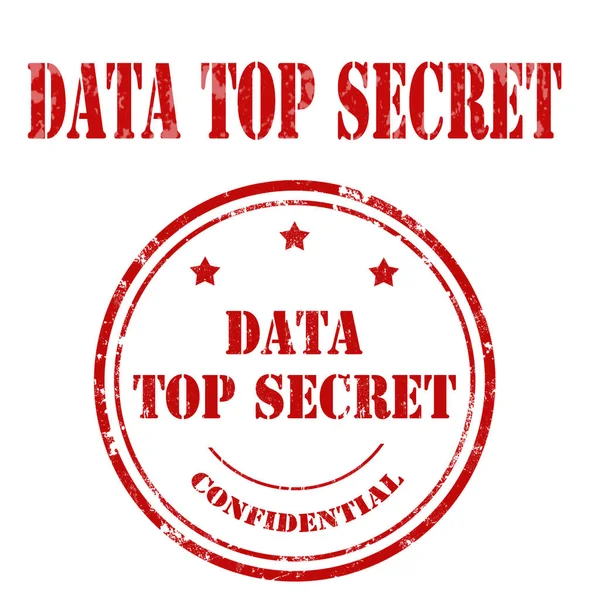 Data Top Secret — Stock Vector