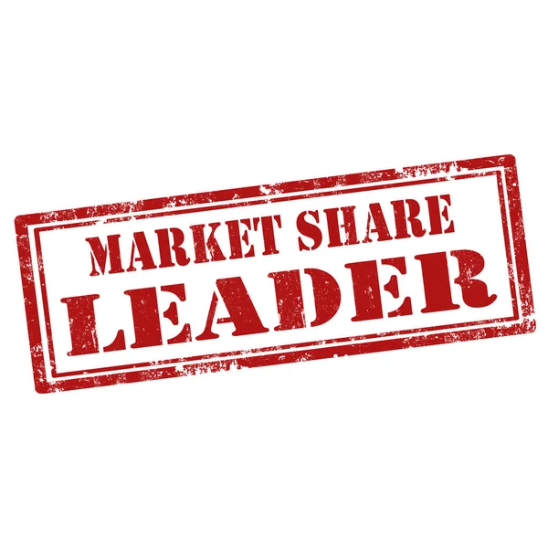 Líder de Market Share —  Vetores de Stock