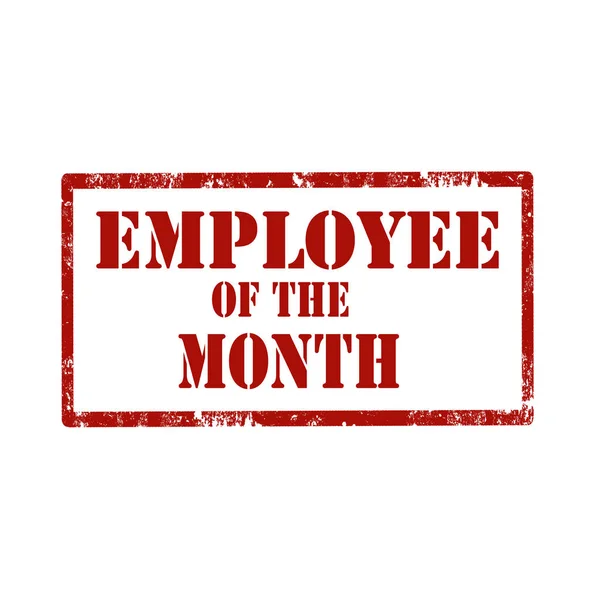 Werknemer van de maand — Stockvector