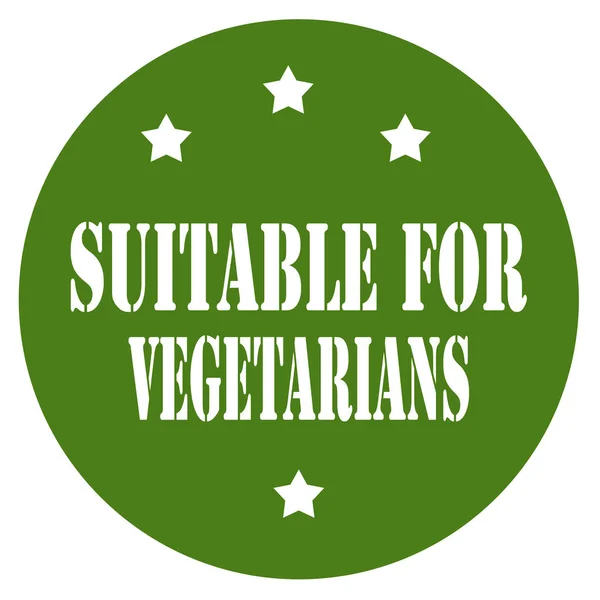 Vegetáriánusok is fogyaszthatják — Stock Vector