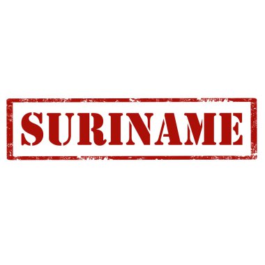 Surinam-kırmızı pul