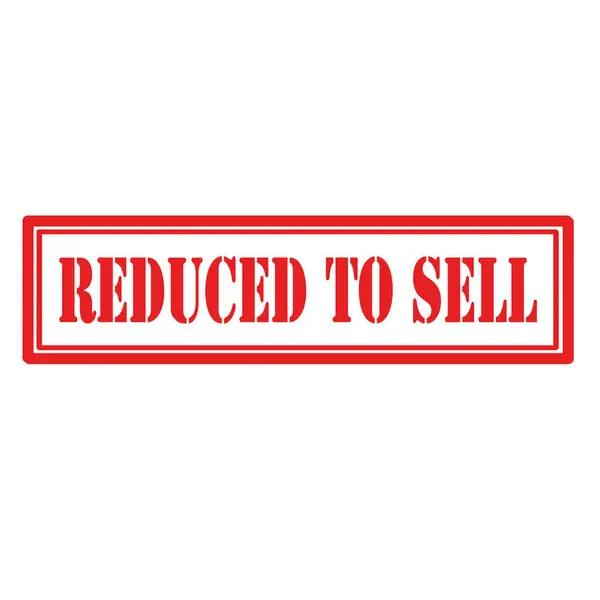 Reduced To Sell — Stock Vector