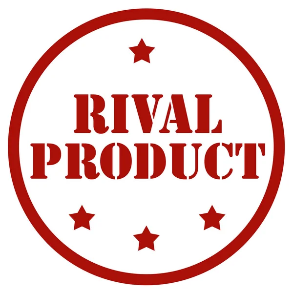 Rivaliserande produkt-stämpel — Stock vektor